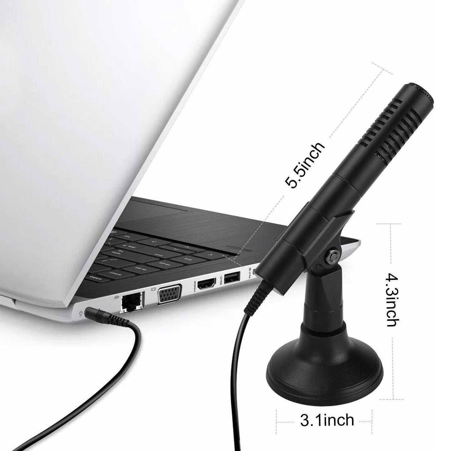 USB Condenser Microphone Professional Cardioid Computer Mic for Recording Style2