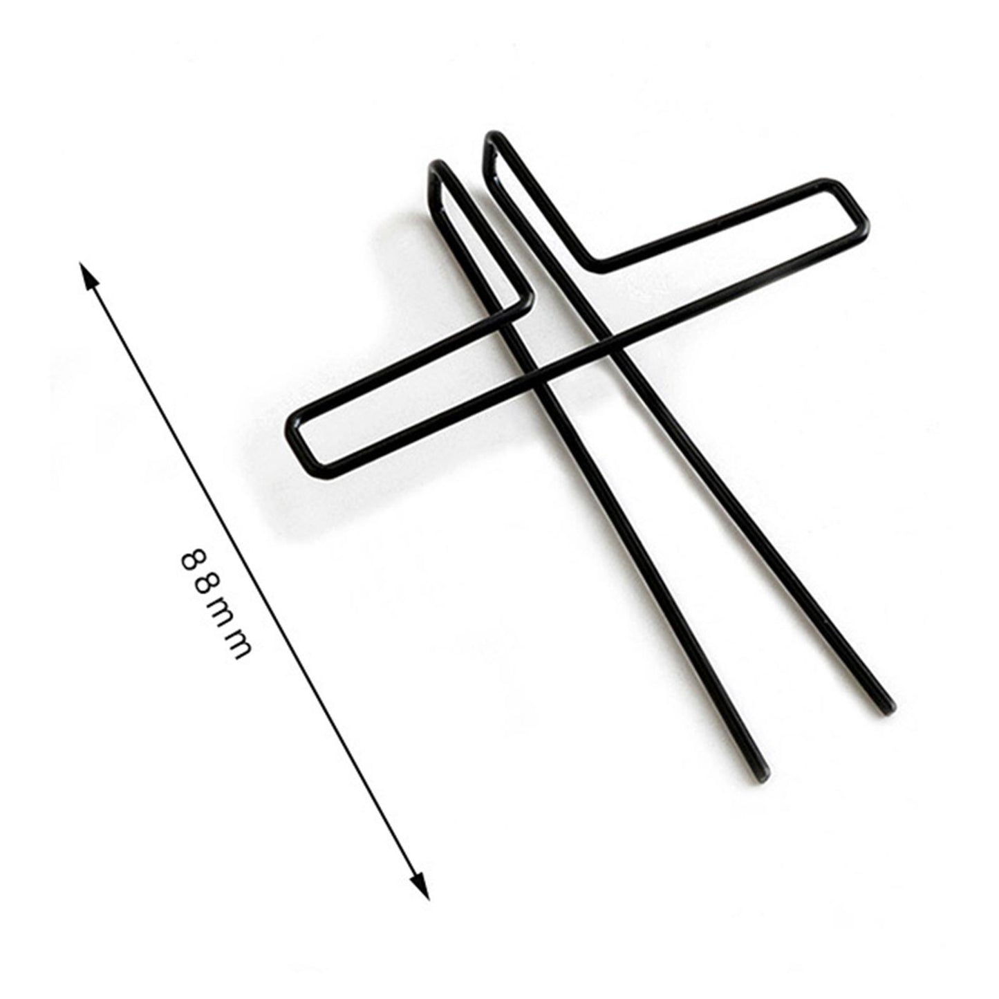 Music Paper Book Holder Durable Music Sheet Clip for Musicians, Easy to Use Black