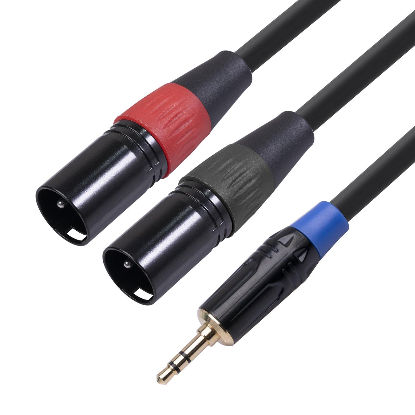 1pc Stereo Audio Cable Mini OFC Shield for Mixer PC Connection Livestream 3m