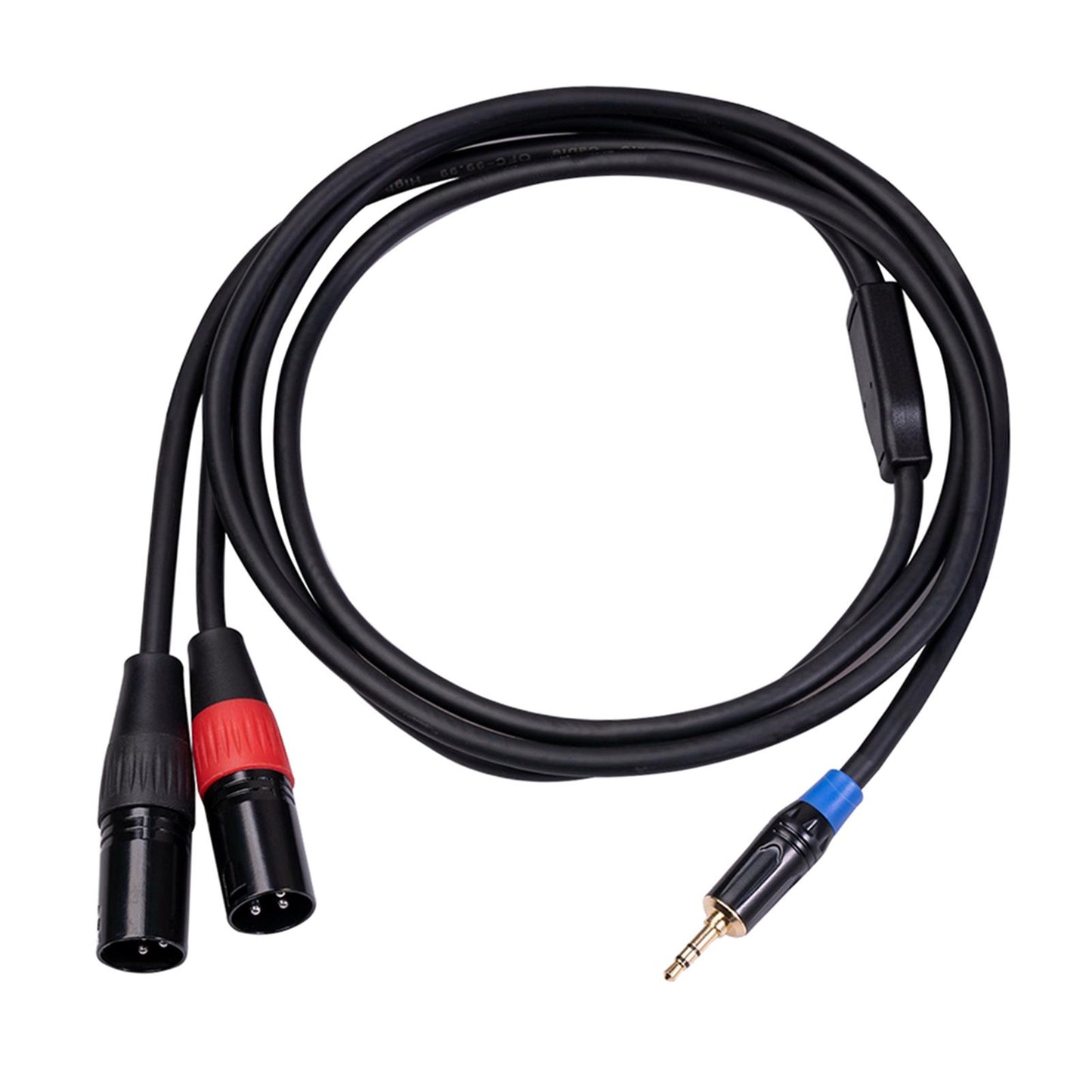 1pc Stereo Audio Cable Mini OFC Shield for Mixer PC Connection Livestream 3m