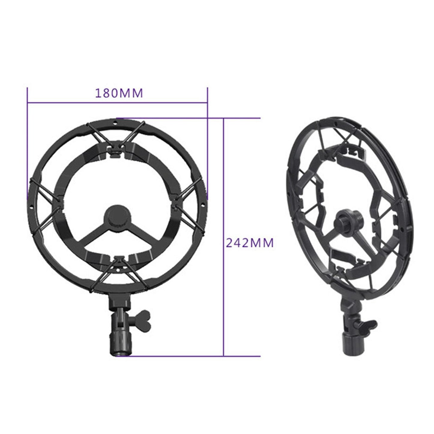 Broadcasting Recording Mic Shock Mount Microphone Holder for Blue Yeti A