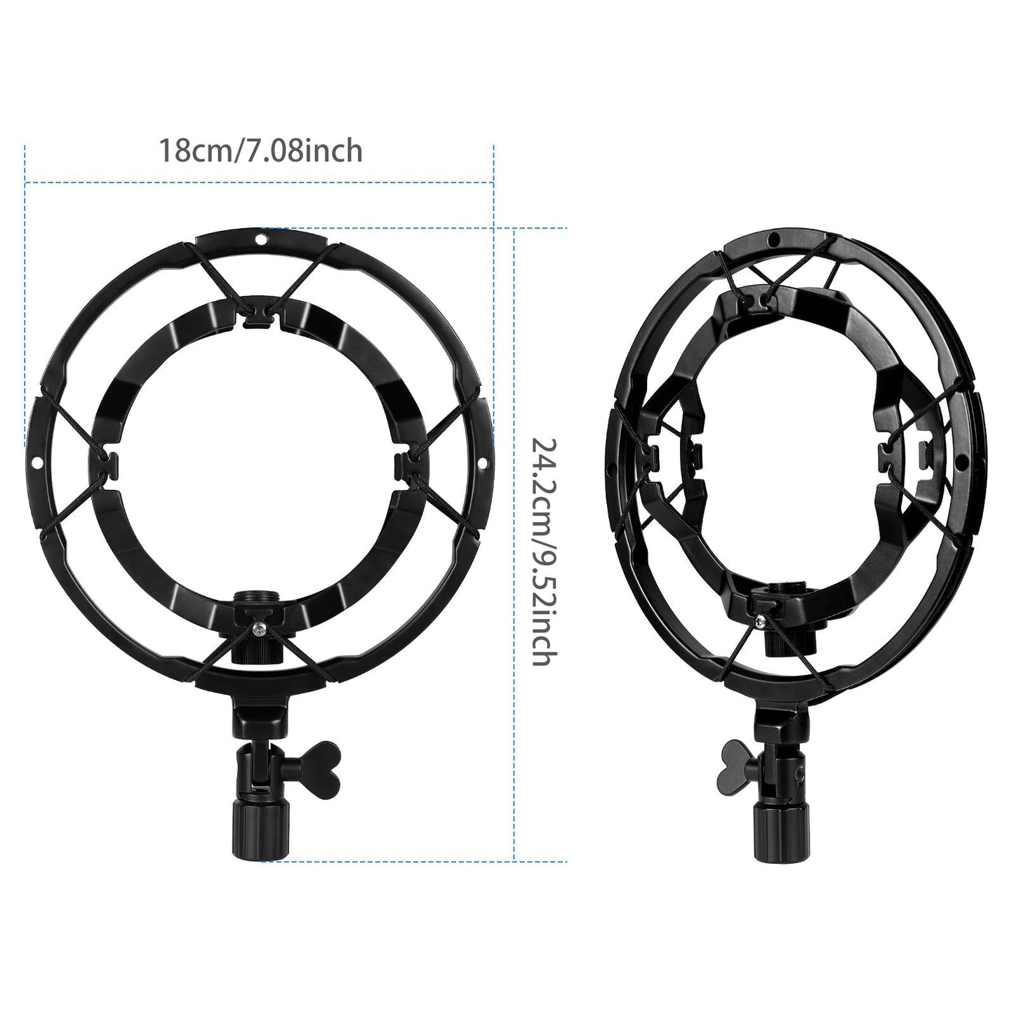 Broadcasting Recording Mic Shock Mount Microphone Holder for Blue Yeti B