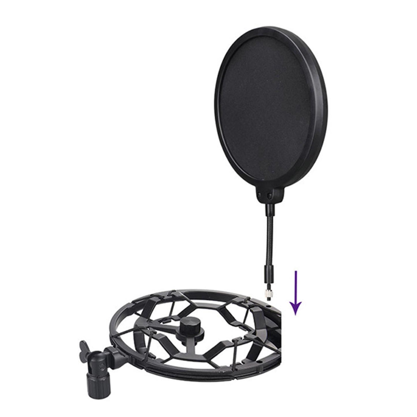 Broadcasting Recording Mic Shock Mount Microphone Holder for Blue Yeti B