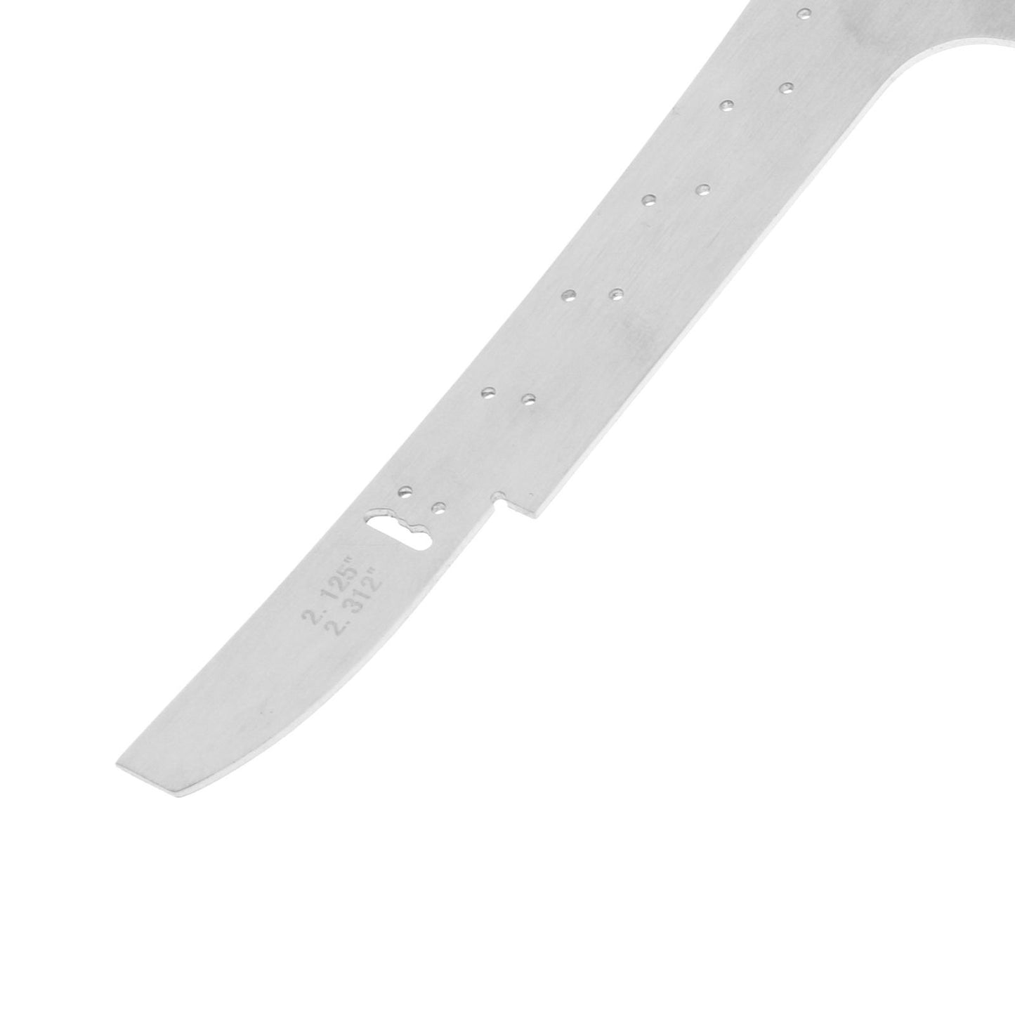 Guitar Luthiers Tool Fretboards Ruler for Electric Guitar Bass Accessories Silver