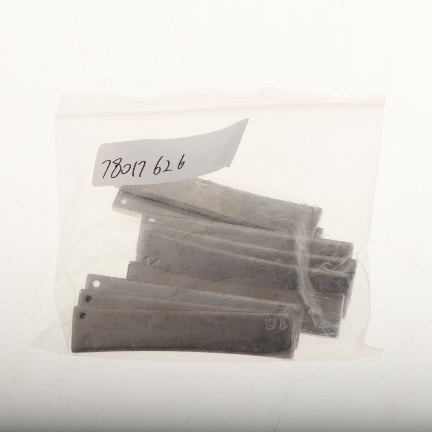 9x Brass Guitar 7.25/9.5/10/12/14/15/16/17/20 Fret Press Caul Insert Silver