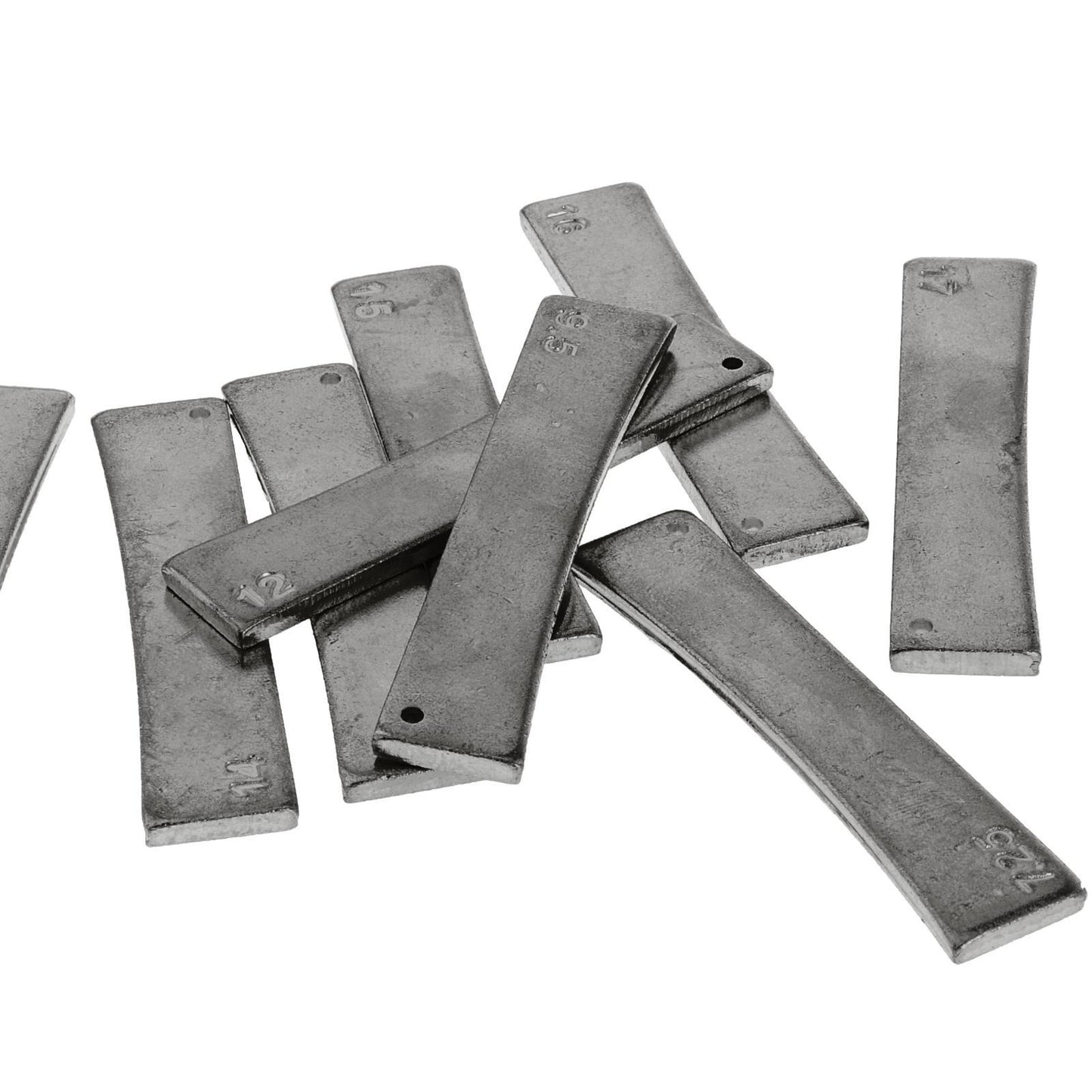 9x Brass Guitar 7.25/9.5/10/12/14/15/16/17/20 Fret Press Caul Insert Black