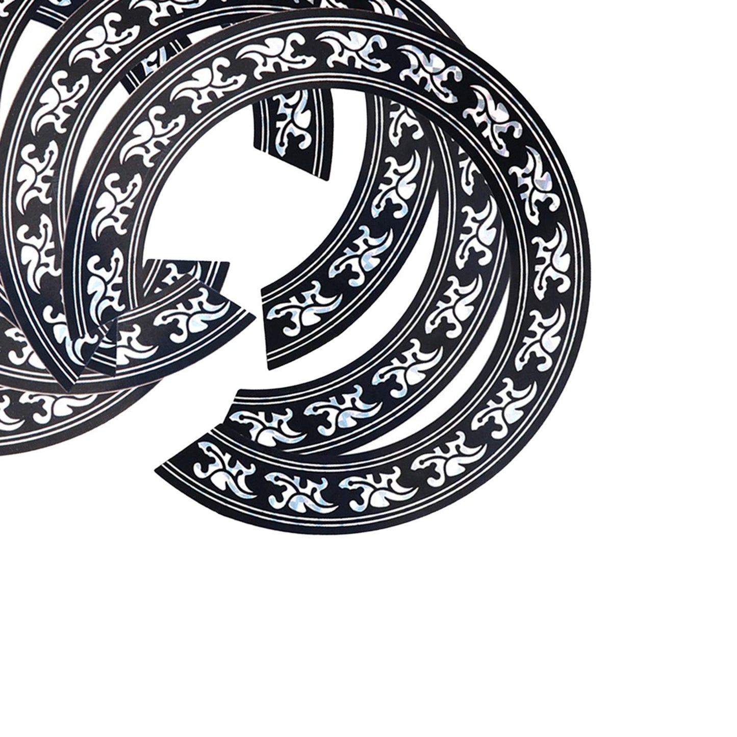 5/Set Soundhole Rosette Decal Sticker for 39'' inch Classic Guitar DIY Parts