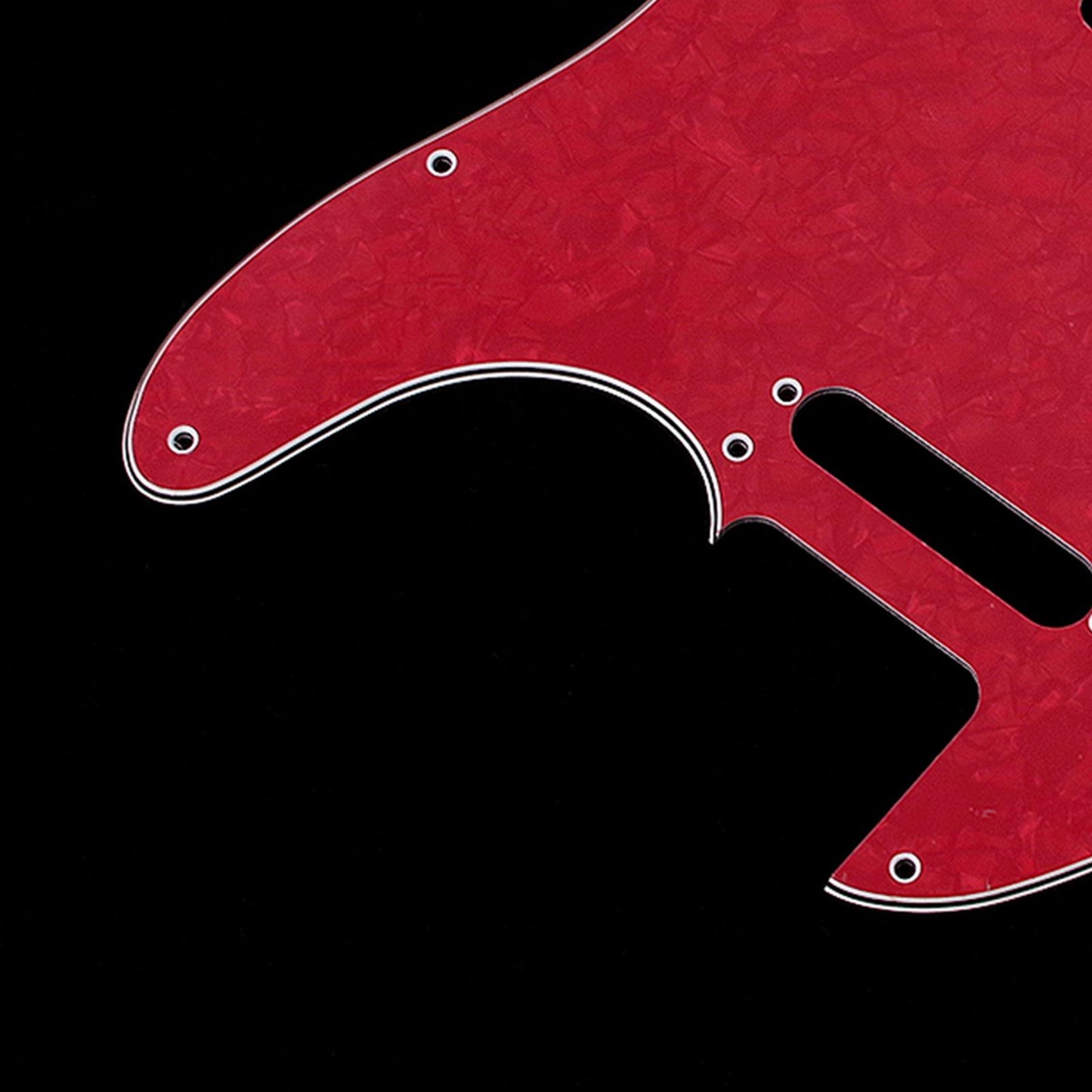 10-Hole Guitar Prewired Pickguard Electric Guitar Accessories Luthier Red