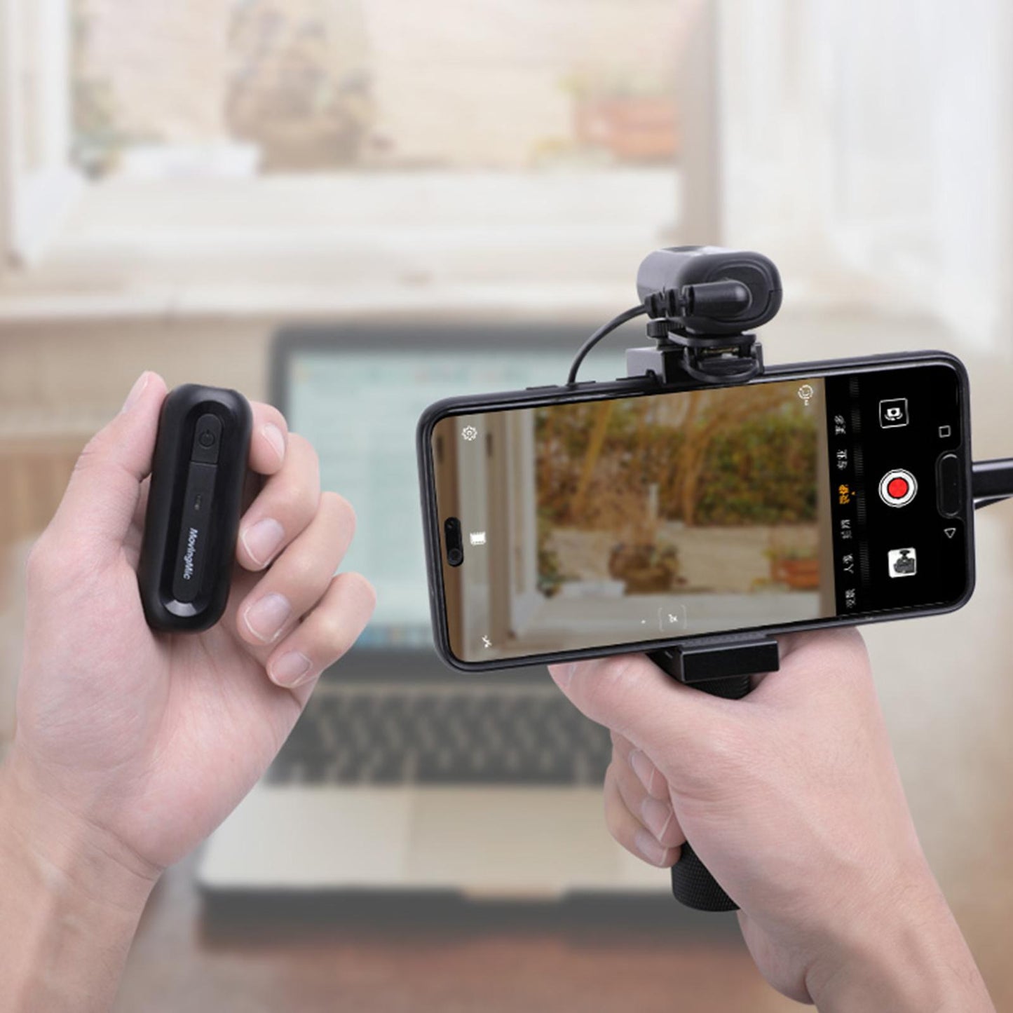 UHF Wireless Lapel Microphone System Lapel Microphones for Video Interview