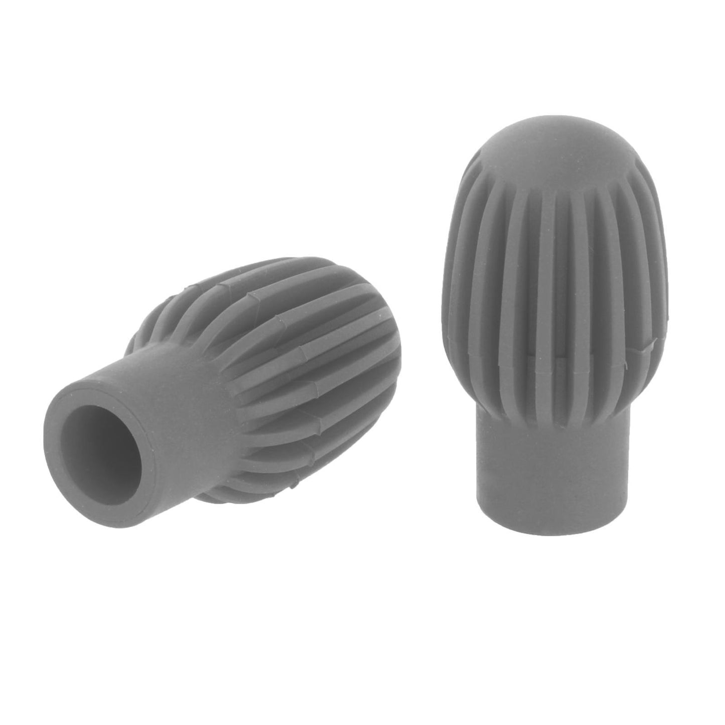 4 PCS Mute Drum Dampener Silence Practice Kids Toy Silicone Drumstick Grey