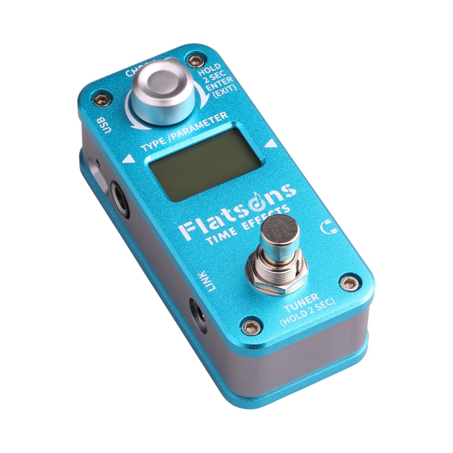 1pc Guitar Effect Pedal for Electric/Acoustic Guitar Hardware Pass-Through