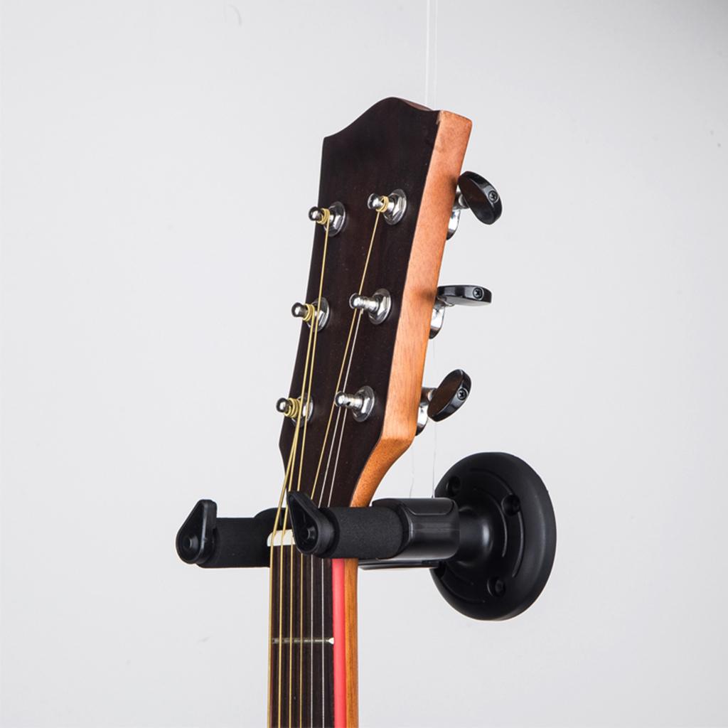 1 pcs Plastic Guitar Hangers Wall Mount Hook Holder Instrument Display