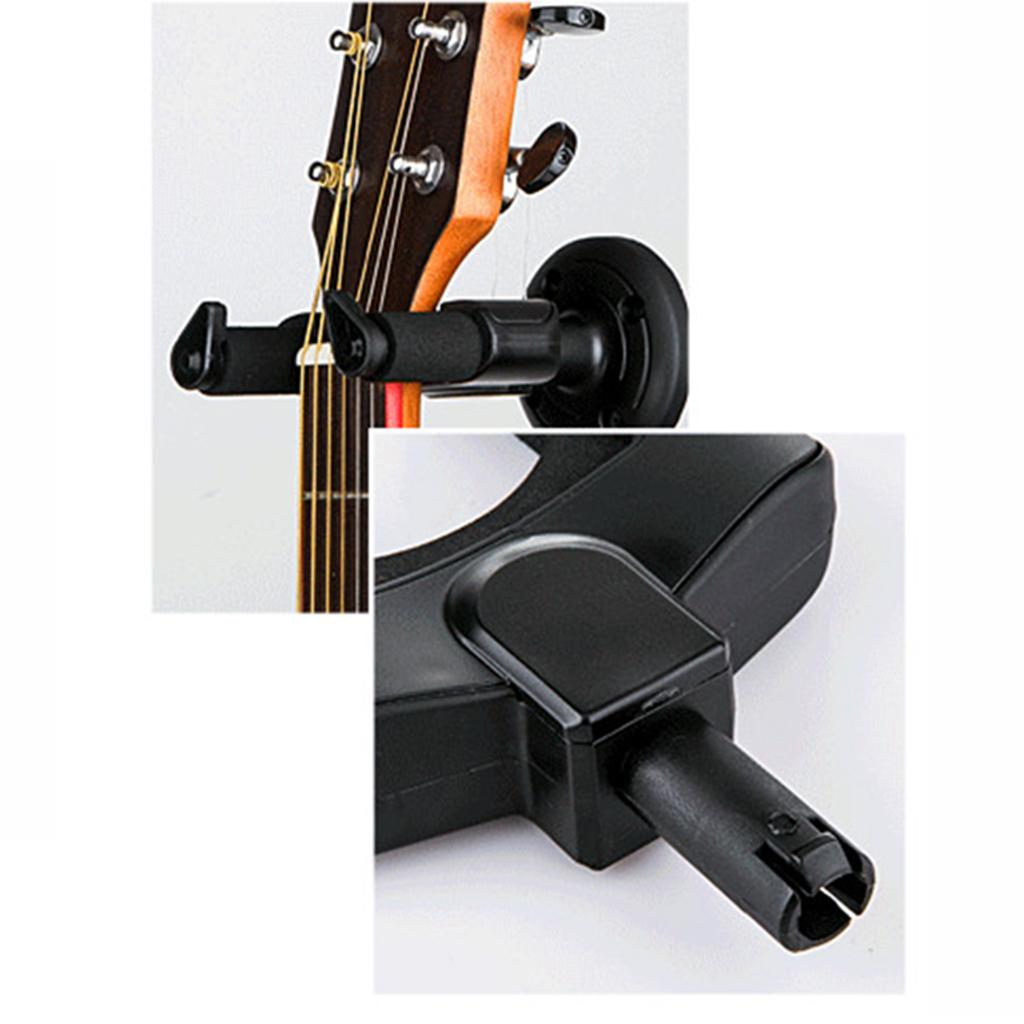 1 pcs Plastic Guitar Hangers Wall Mount Hook Holder Instrument Display