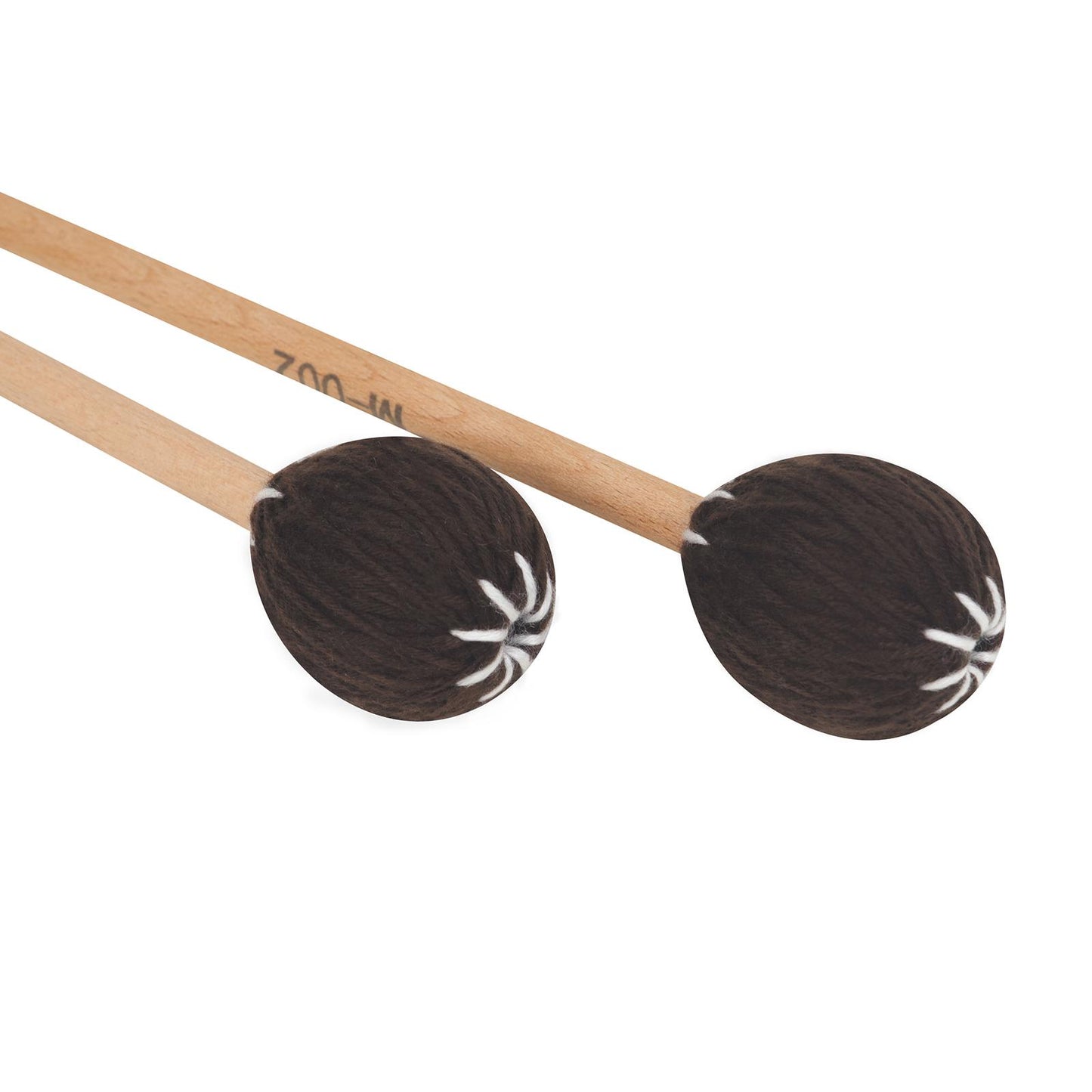 Marimba Mallets Wood Handle Soft Head Professionals Sticks Drums Accessories brown