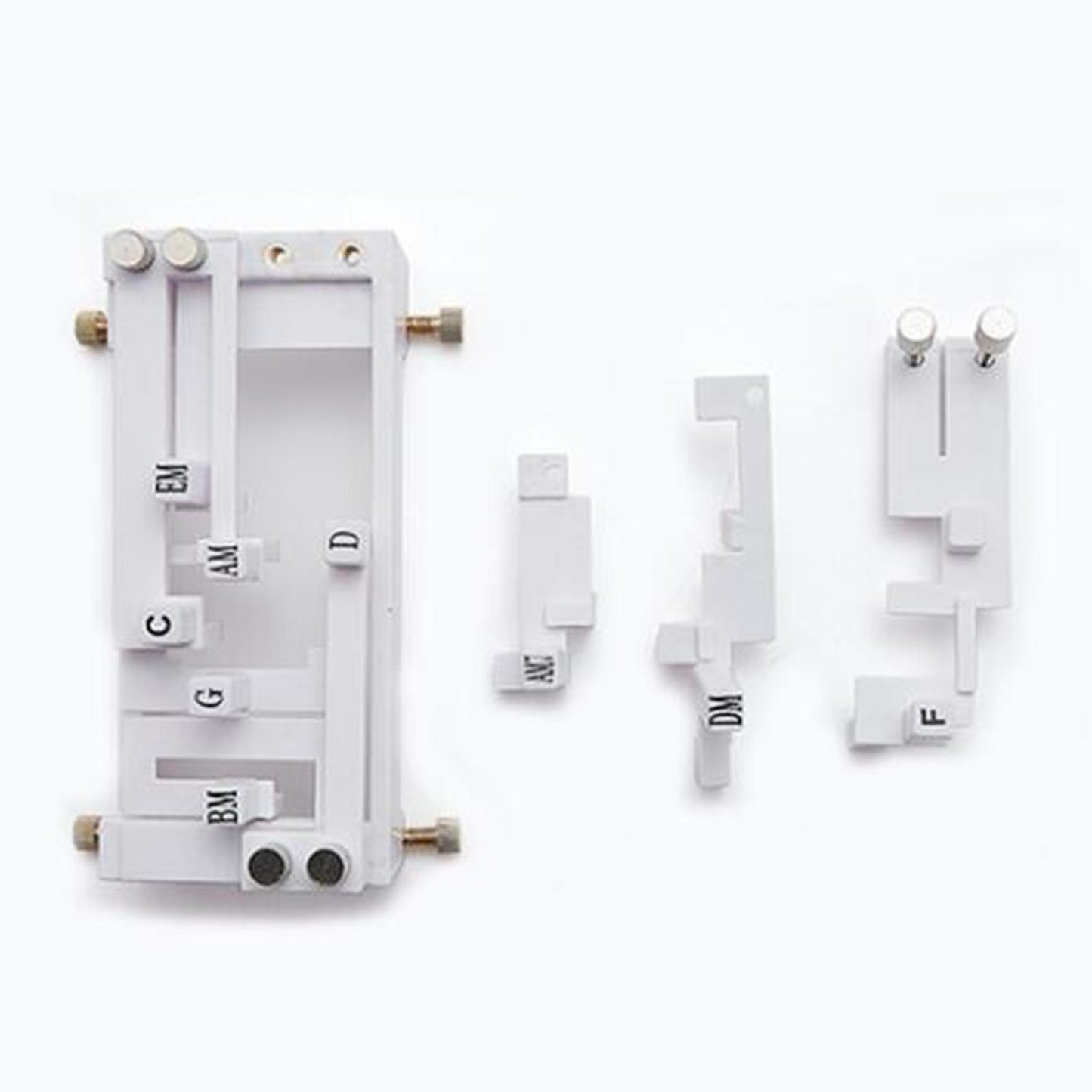 Guitar Aid Chord Trainer Learning System Teach Practice Assistant Beginner White