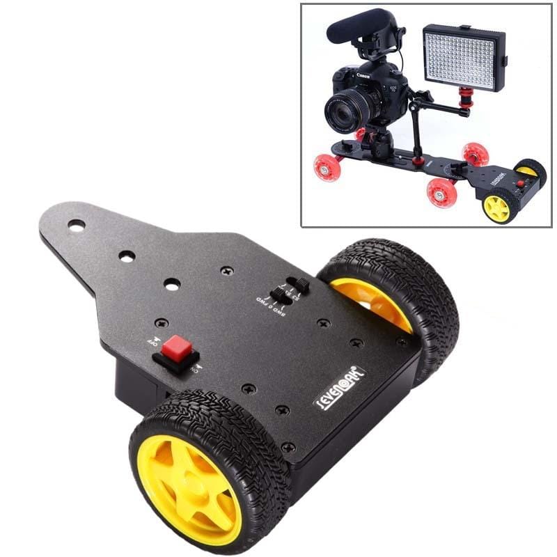 Sevenoak SK-MS01 Mobile Camera Desktop Motorized Dolly for Video Camcorder / SLR Camera (Black)