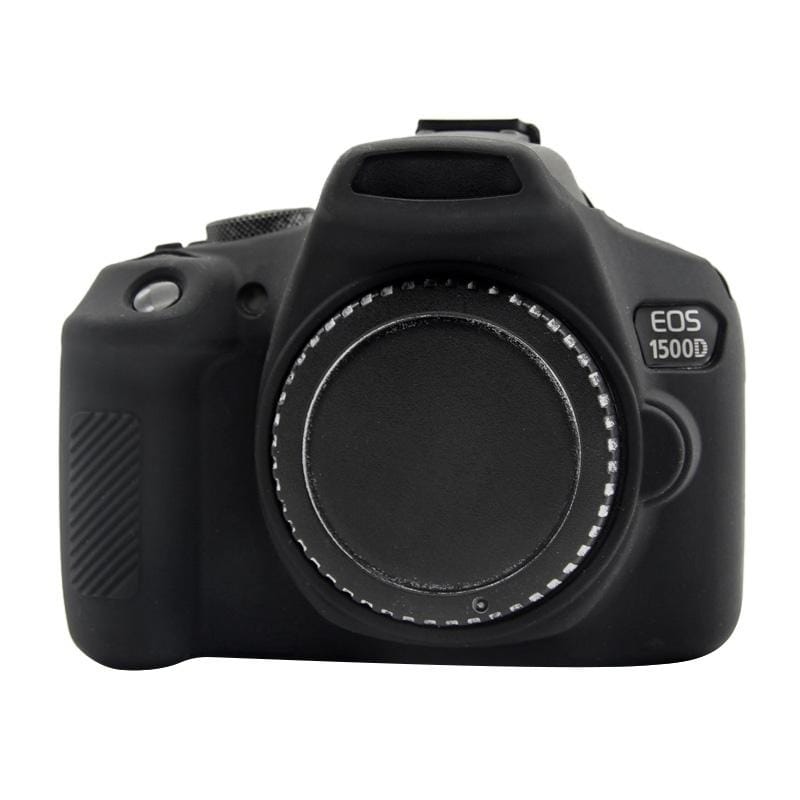PULUZ Soft Silicone Protective Case for Canon EOS 1300D / 1500D (Black)