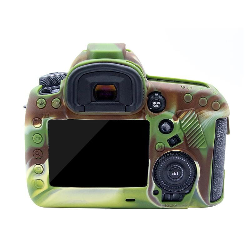 PULUZ Soft Silicone Protective Case for Canon EOS 5D Mark IV (Yellow)