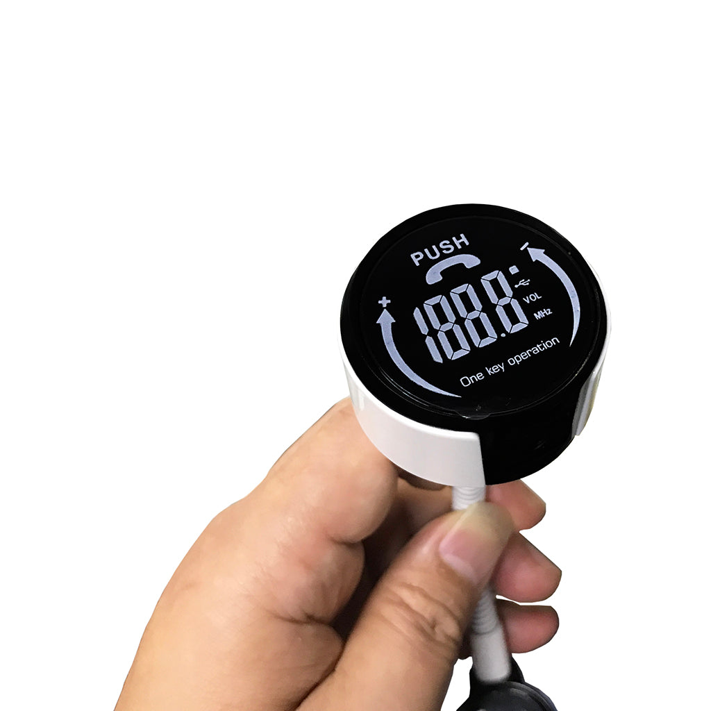 BC18 FM Transmitter 5V 3.1A Dual USB Port Bluetooth Car Kit Support TF Card MP3 Music Player