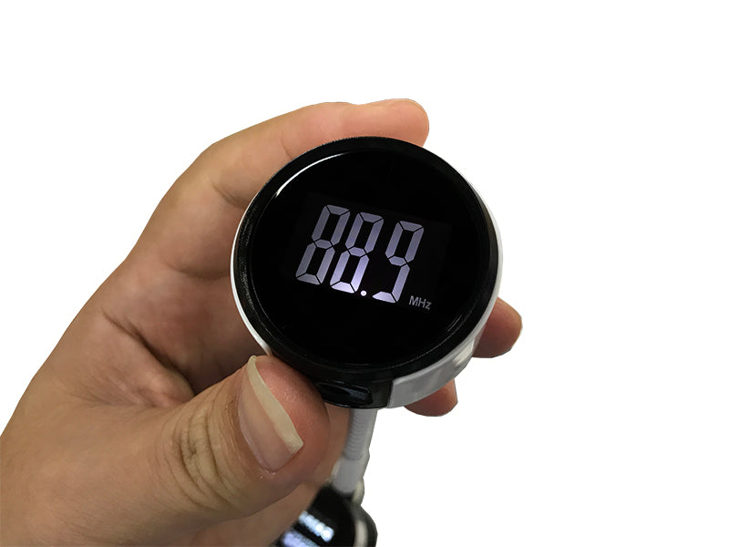 BC18 FM Transmitter 5V 3.1A Dual USB Port Bluetooth Car Kit Support TF Card MP3 Music Player