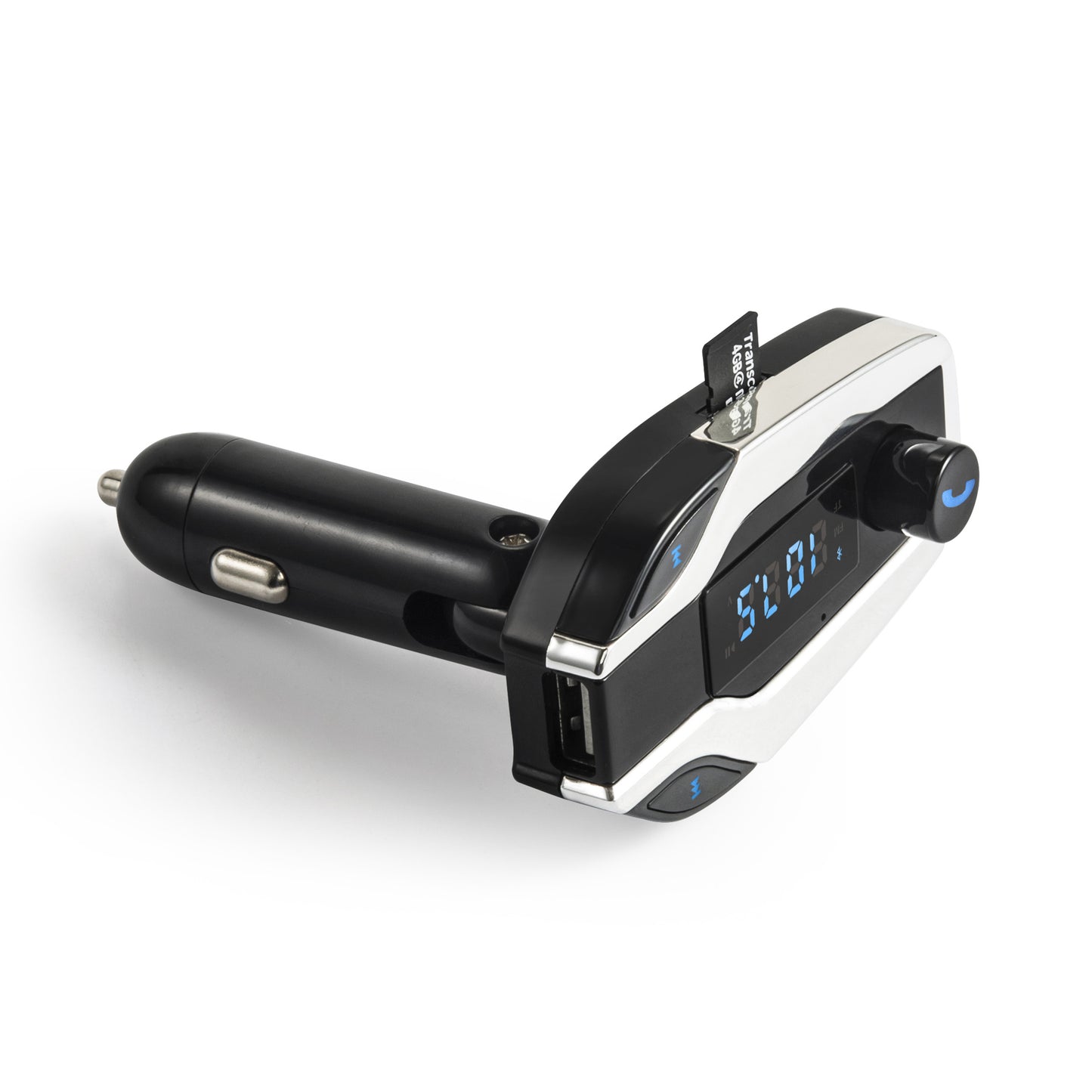 X7 MP3 Player Bluetooth FM Transmitter Car Charger Car Kit Support Hands-free Calls - Gold Color