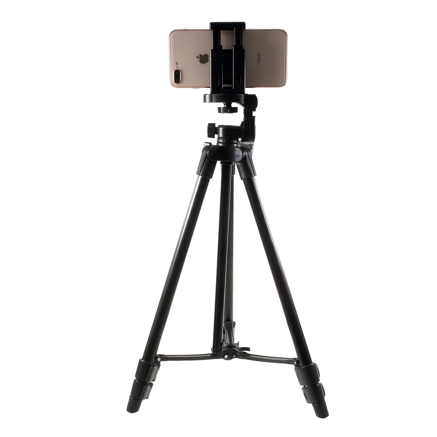 Camera & Mobile Phone Extendable Tripod with Universal Smartphone Holder Mount