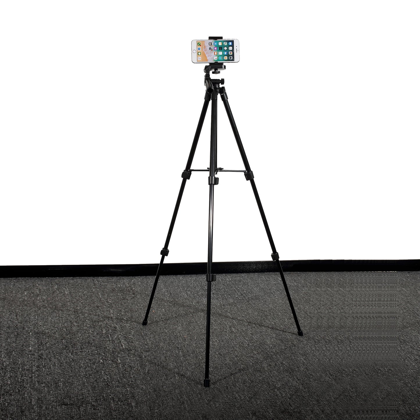 Camera & Mobile Phone Extendable Tripod with Universal Smartphone Holder Mount