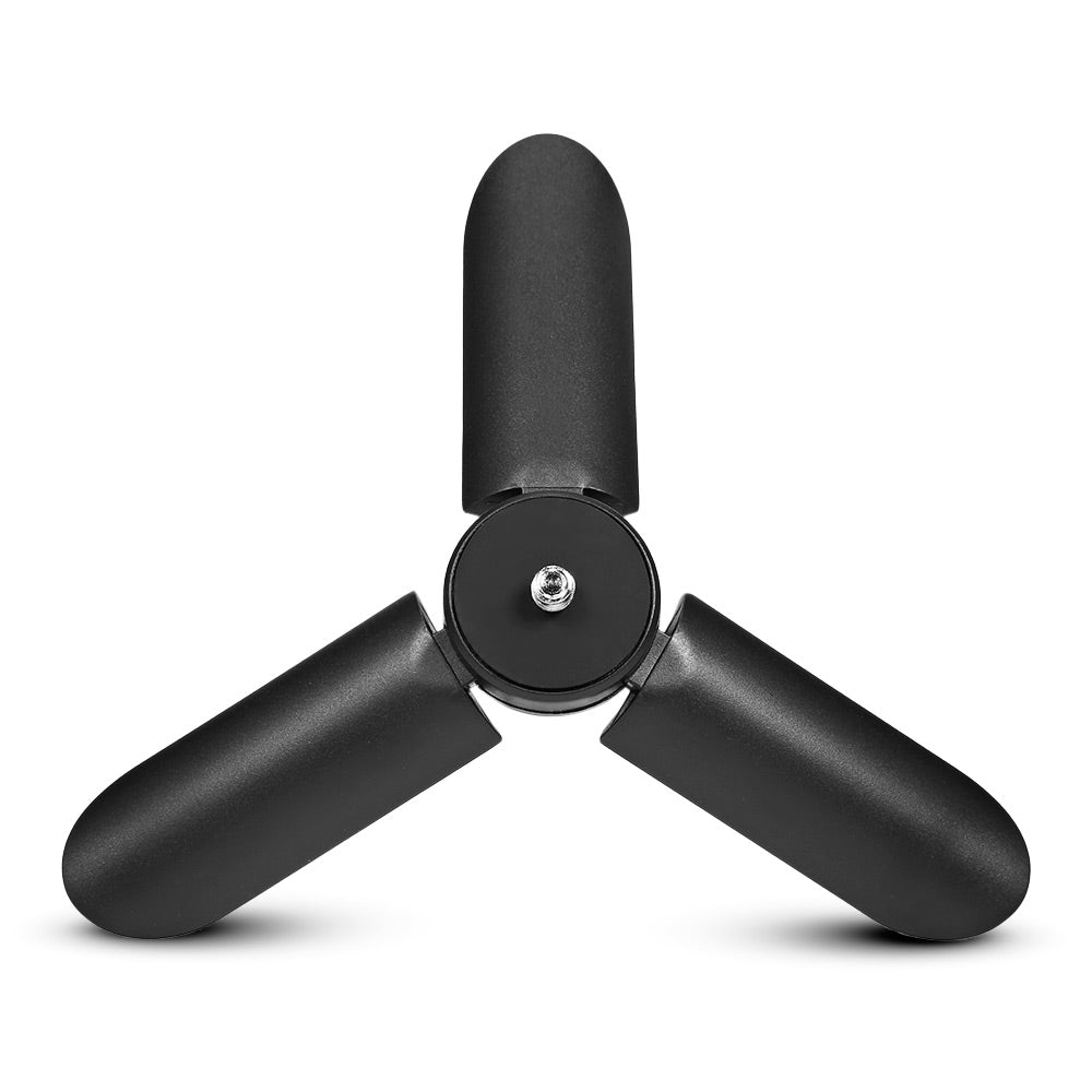 LDX-128 Mini Tripod Stand Selfie Stick Monopod Stabilizer for Gopro Sports Camera - Black