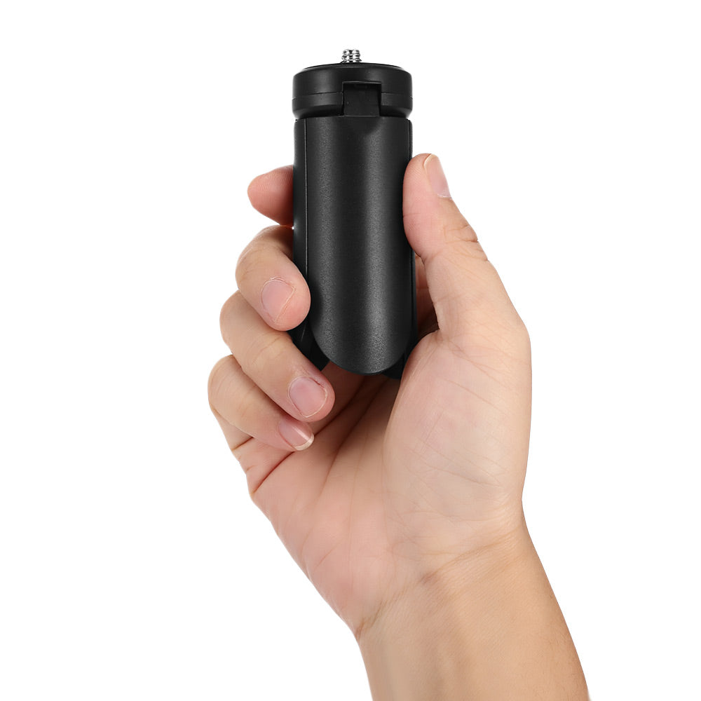 LDX-128 Mini Tripod Stand Selfie Stick Monopod Stabilizer for Gopro Sports Camera - Black