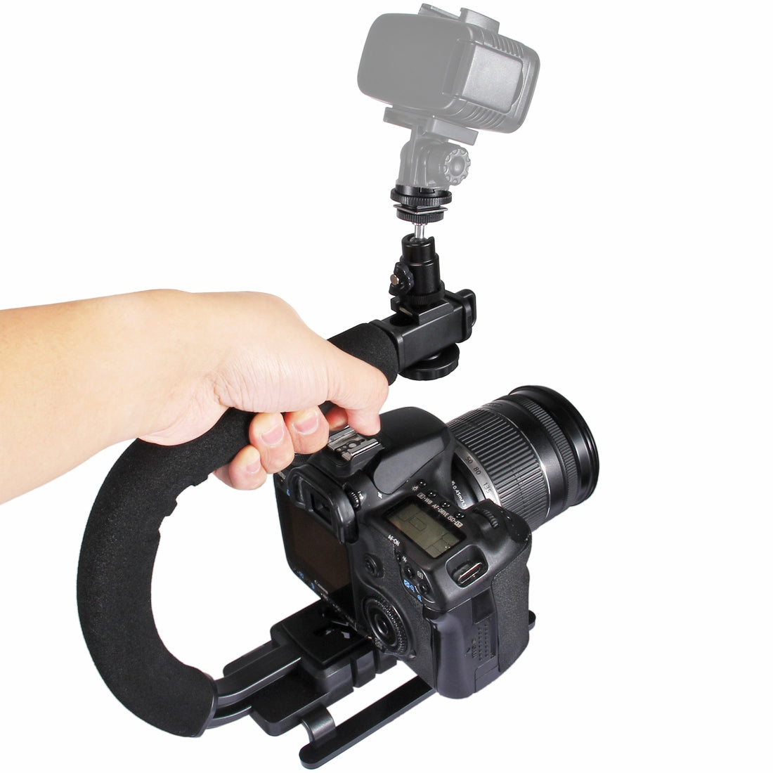 Puluz PU3006 U Shape Stabilizing Handle Bracket for DV Camcorder, DSLR Camera