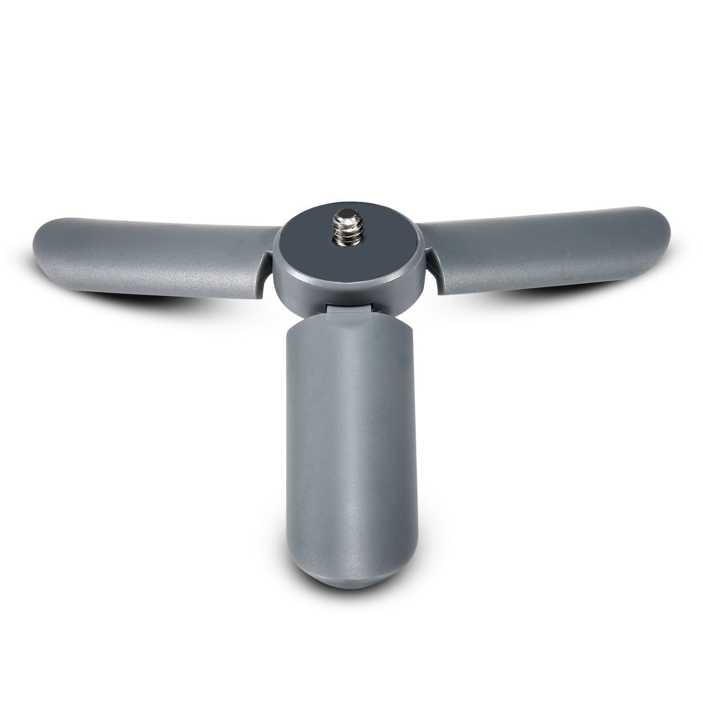 LDX-128 Foldable Mini Tripod Gimbal Stand for DJI OSMO3 DSLR Digital Cameras - Grey