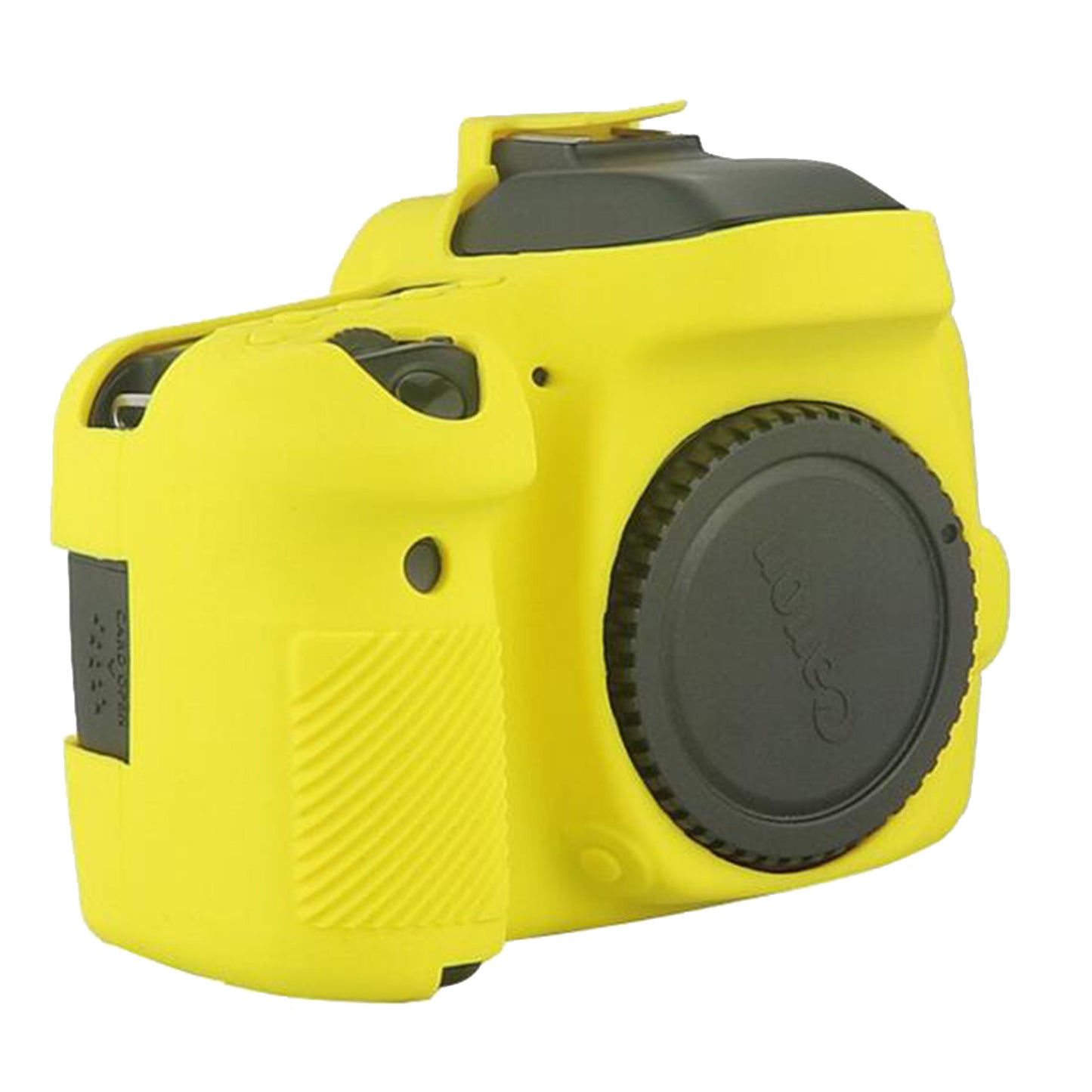 Uniqkart for Canon EOS 5D Mark III / 5DS / 5DRS Silicone Protective Camera Body Cover - Yellow