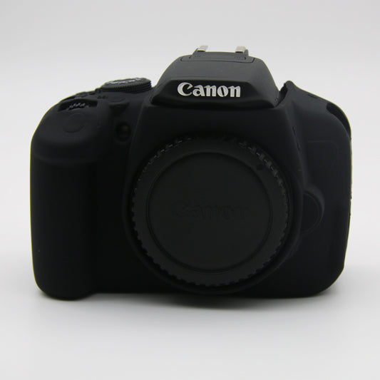 Soft Silicone Protective Case for Canon EOS 600D/650D/700D - Black