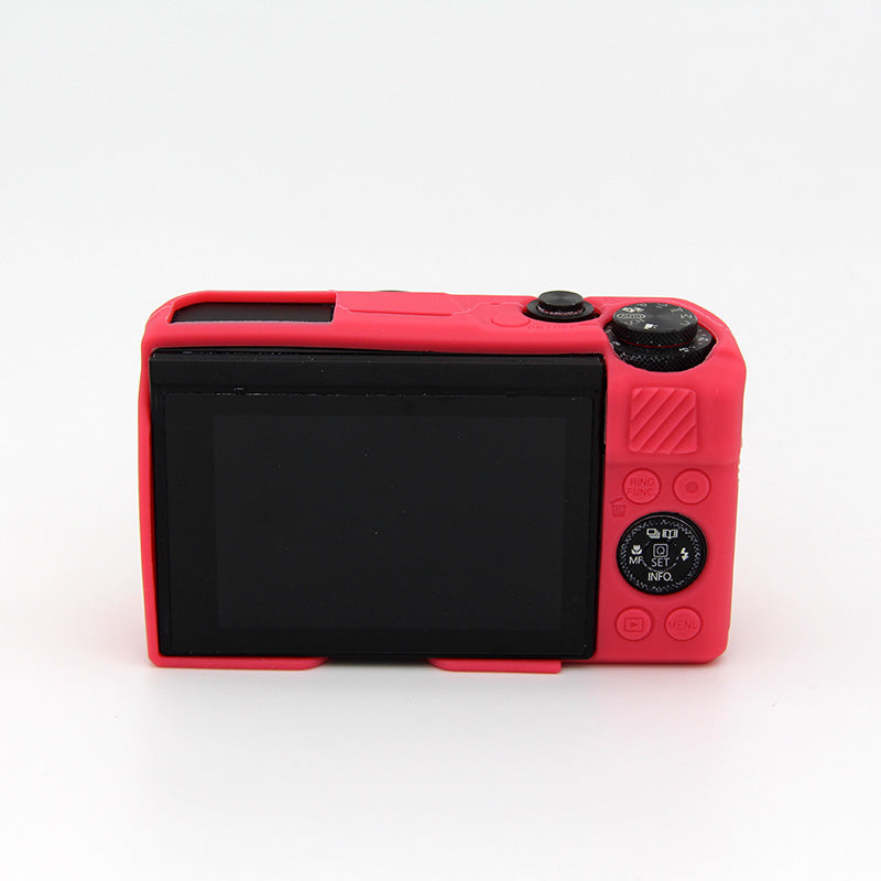 Soft Silicone Protective Shell for Canon G7X Mark II - Red