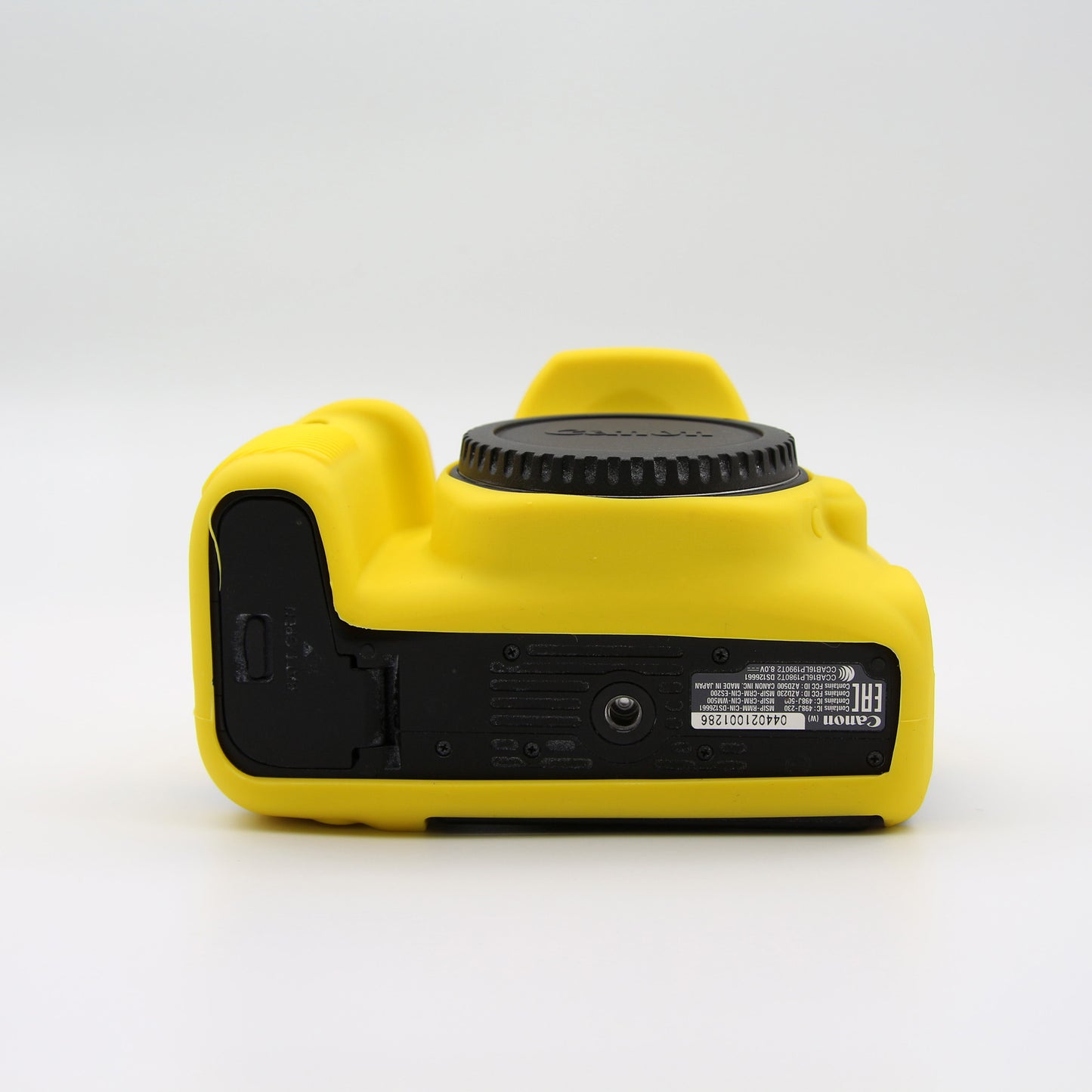 Soft Silicone Protective Shell for Canon EOS 800D DSLR Camera - Yellow