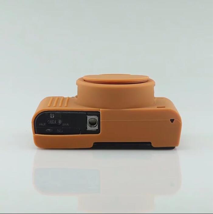 Soft Silicone Protective Shell with Camera Lens Cap for Sony RX100 III/IV/V M3 M4 M5 - Brown