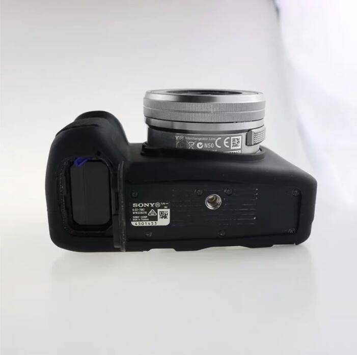 Soft Silicone Case Cover for Sony Alpha A7 II / A72 / A7R2 / A7S2 - Black