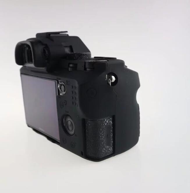 Soft Silicone Case Cover for Sony Alpha A7 II / A72 / A7R2 / A7S2 - Black