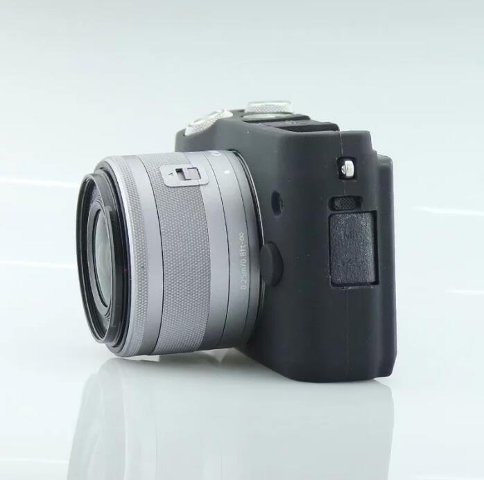 Soft Silicone Protective Case for Canon EOS M6 - Black