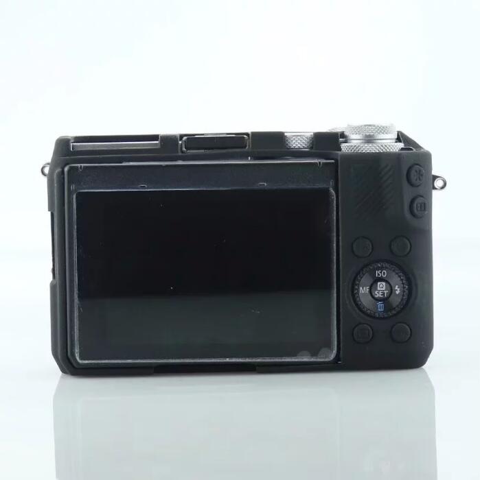 Soft Silicone Protective Case for Canon EOS M6 - Black