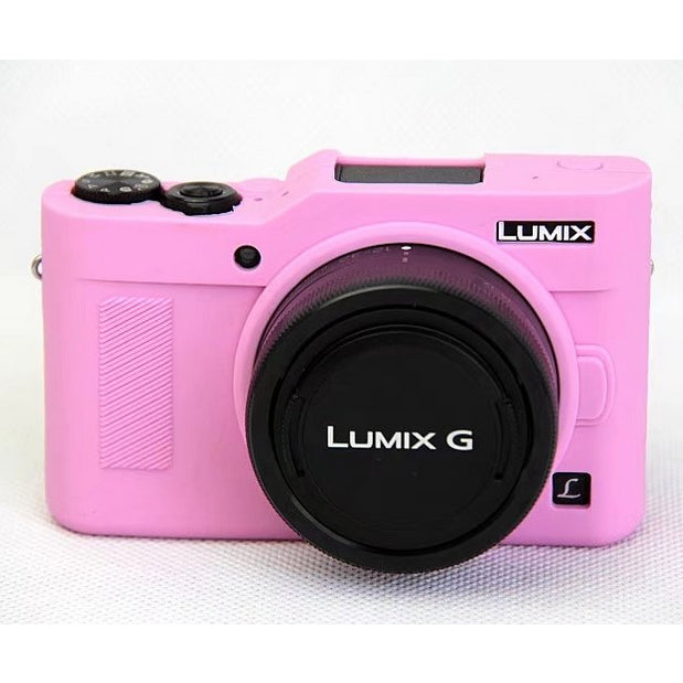 Silicone Protection Flecible Casing for Panasonic DC-GF9KGK/Lumix DMC-GF9 - Rose