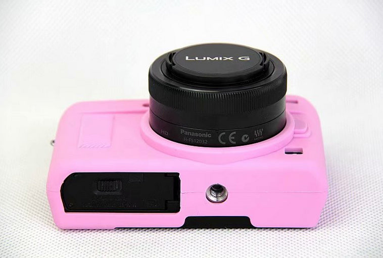 Silicone Protection Flecible Casing for Panasonic DC-GF9KGK/Lumix DMC-GF9 - Rose