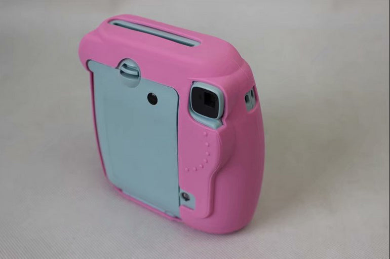 Silicone Flexible Protective Skin Case for FUJIFILM Instax Mini 8 - Pink