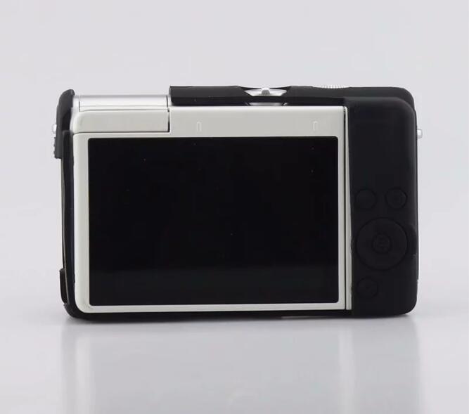 Flexible Silicone Protective Camera Case for Canon EOS M100 - Black