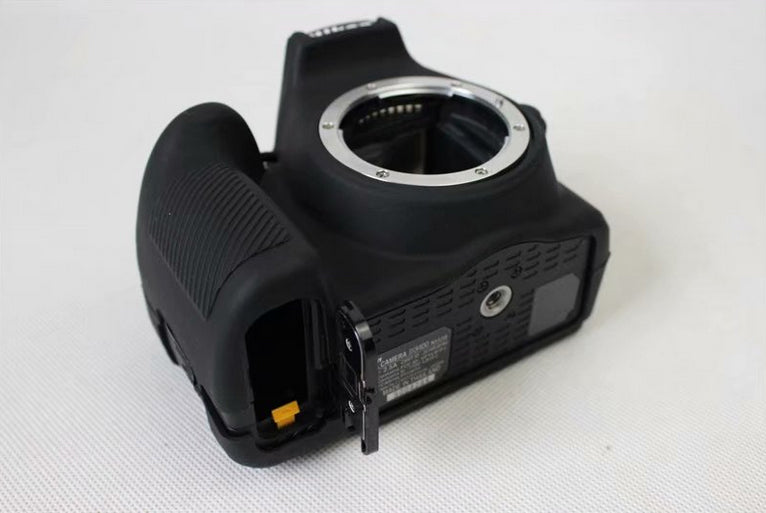 Flexible Silicone Protective Cover for Nikon D3400 DSLR Camera - Black