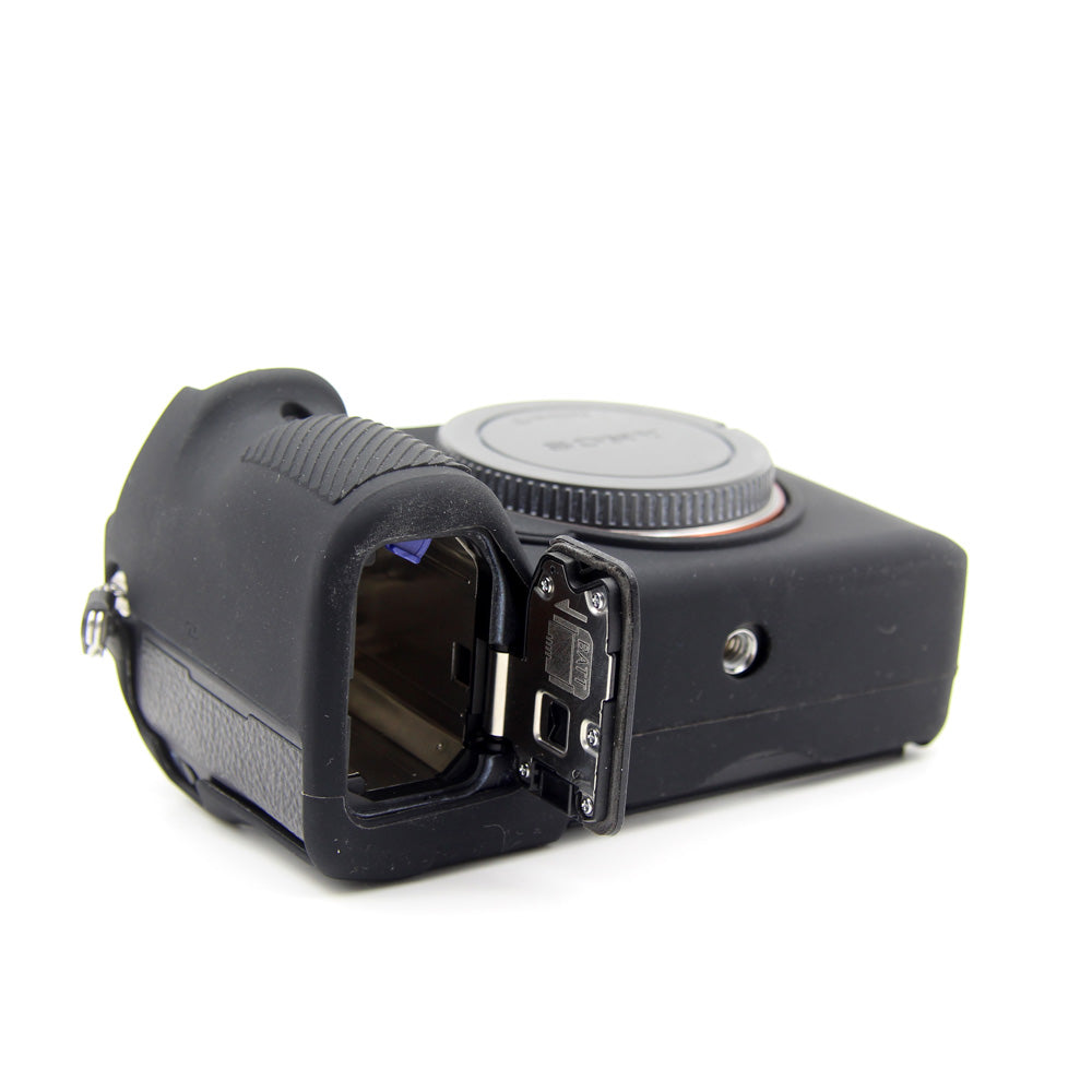 Soft Silicone Case for Sony A9/A7M3/A7R3 Camera - Black