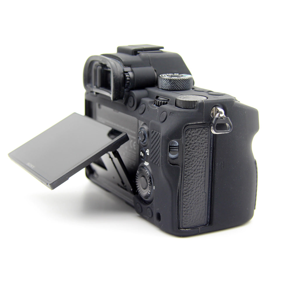 Soft Silicone Case for Sony A9/A7M3/A7R3 Camera - Black