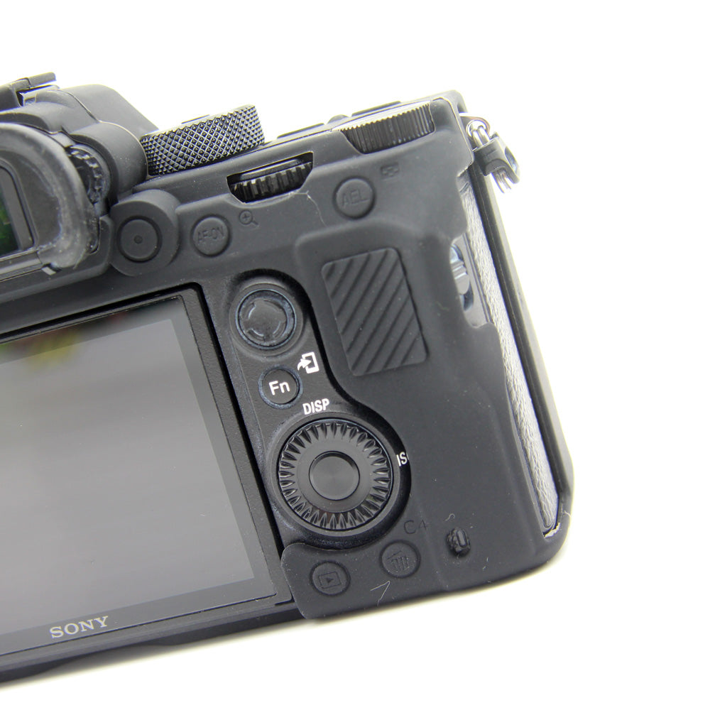 Soft Silicone Case for Sony A9/A7M3/A7R3 Camera - Black
