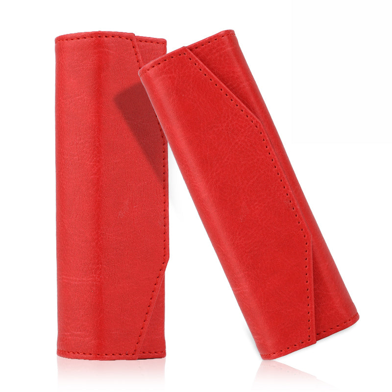 PU Leather Case Protective Jacket for DJI Osmo Pocket Yuntai Camera - Red