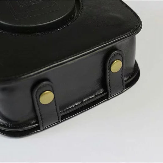 Uniqkart for FUJI Instax Square SQ20 PU Leather Camera Protective Cover - Black